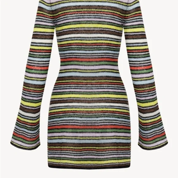 Réalisation Par The Olivia Knit Dress in Sunset Stripe NWT - Picture 4 of 7